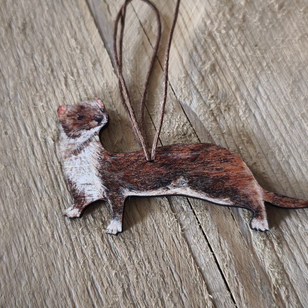 Nature Wooden Decoration by Clare O&