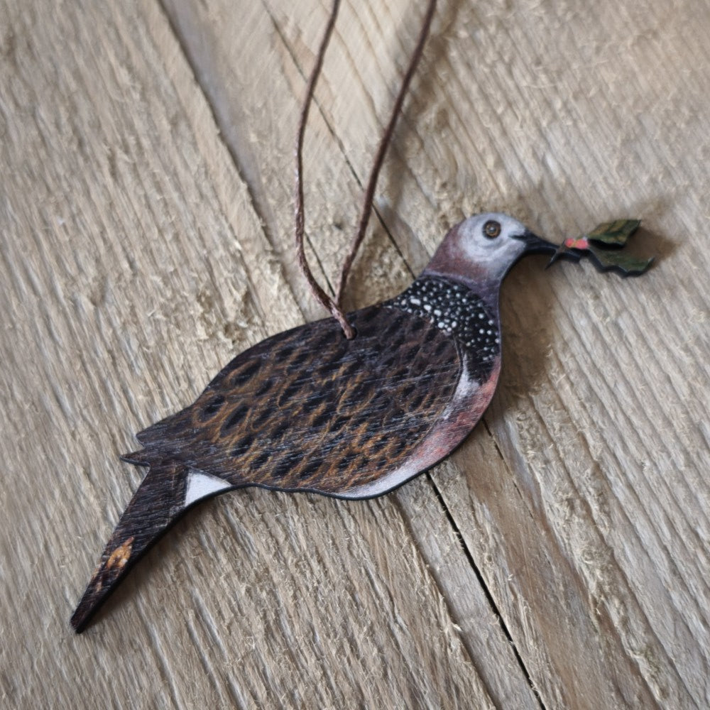 Nature Wooden Decoration by Clare O&
