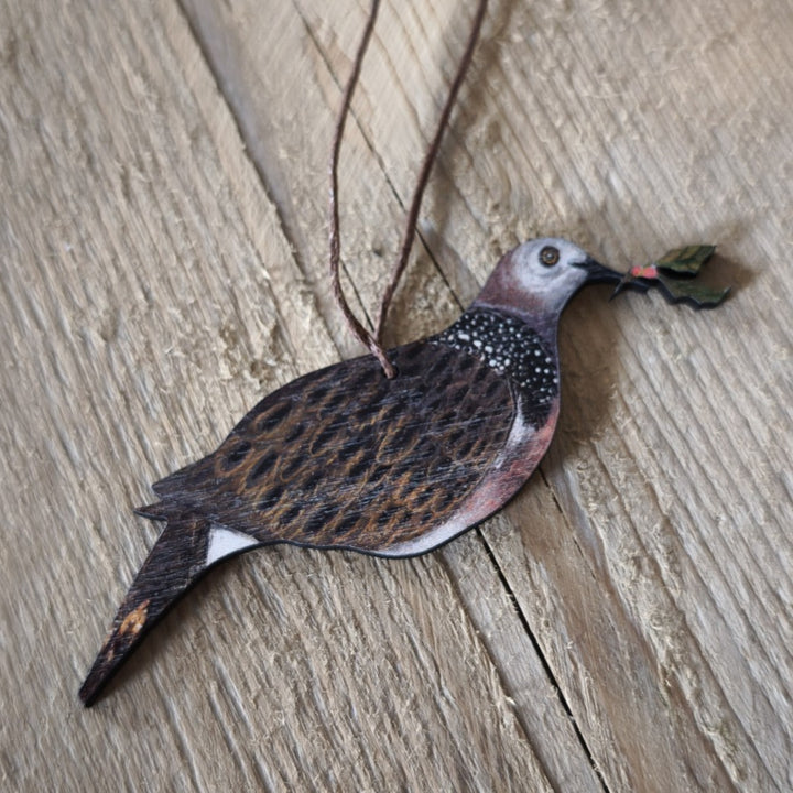 Nature Wooden Decoration by Clare O&