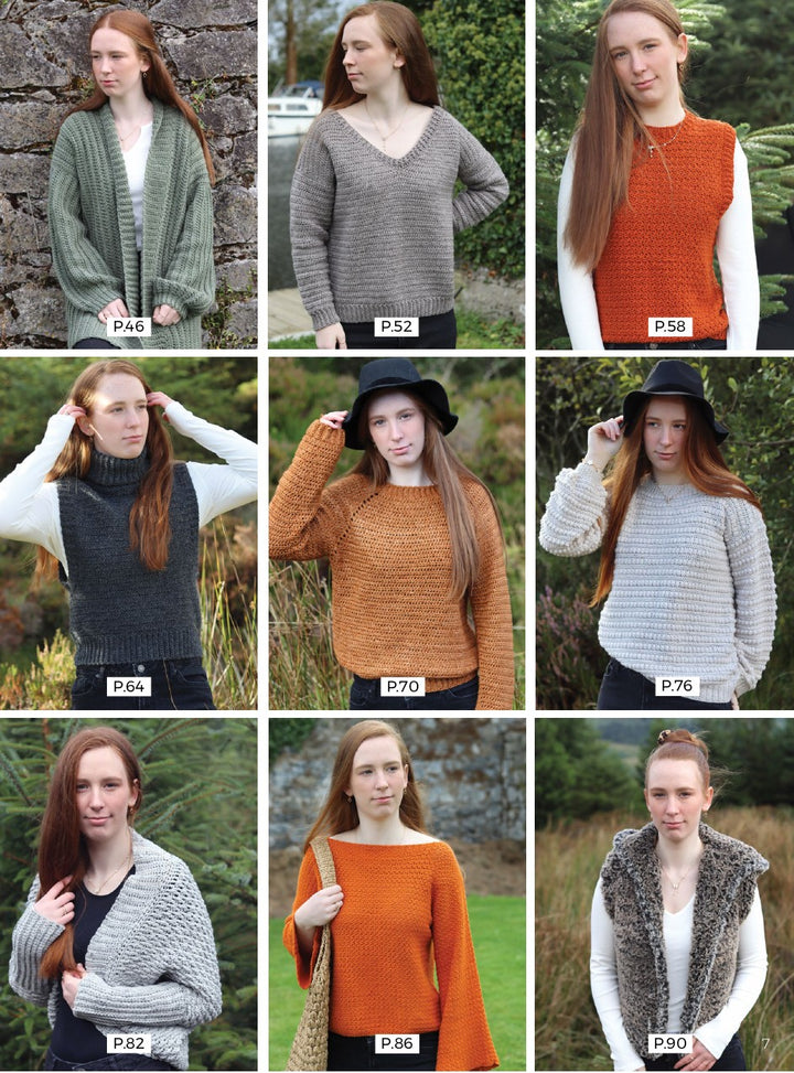 Crochet Garments by Carrie Chambers - pre-order for 8 October