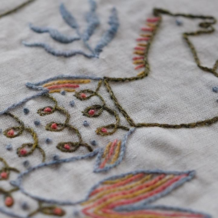Hippocampus Embroidery Kit