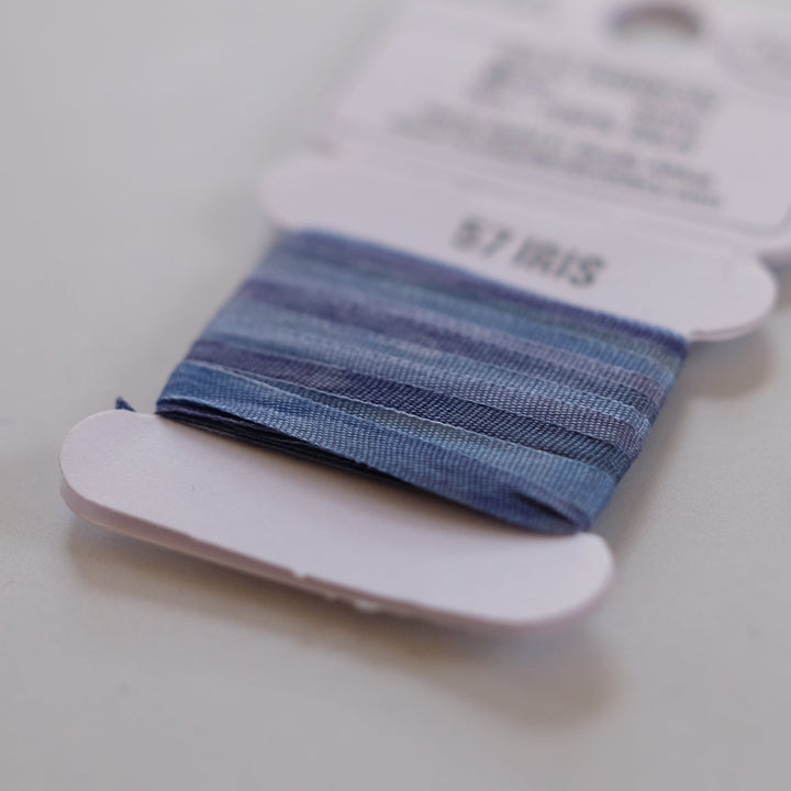 House of Embroidery Silk Ribbon 4mm - 3m card