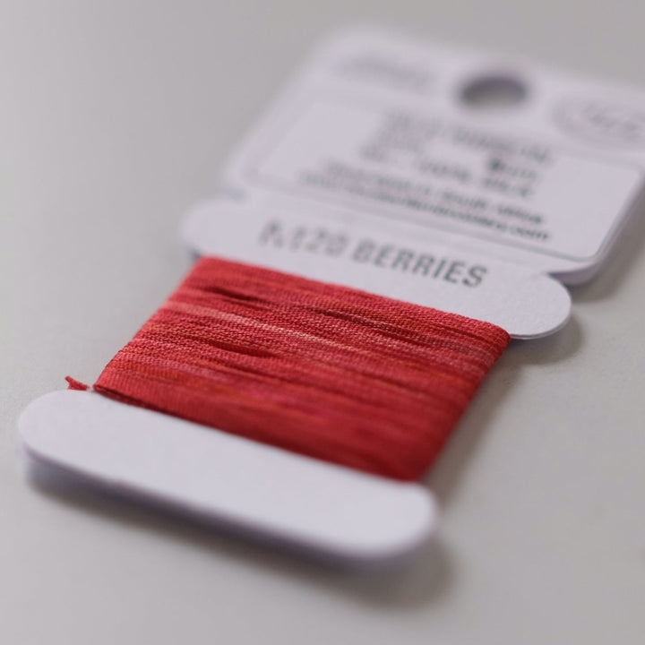 House of Embroidery Silk Ribbon 2mm - 3m card