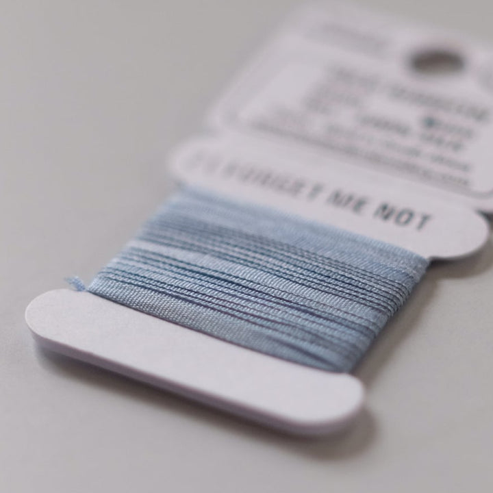 House of Embroidery Silk Ribbon 2mm - 3m card