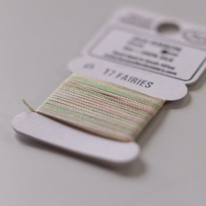 House of Embroidery Silk Ribbon 2mm - 3m card
