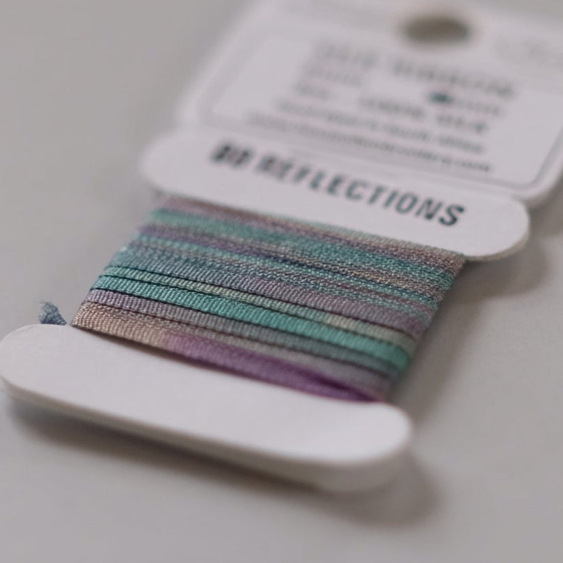 House of Embroidery Silk Ribbon 2mm - 3m card