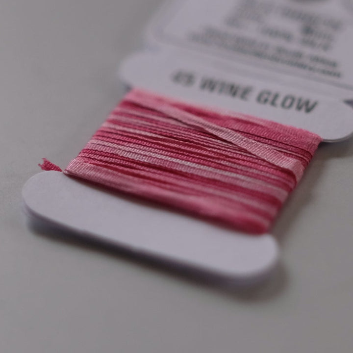 House of Embroidery Silk Ribbon 2mm - 3m card