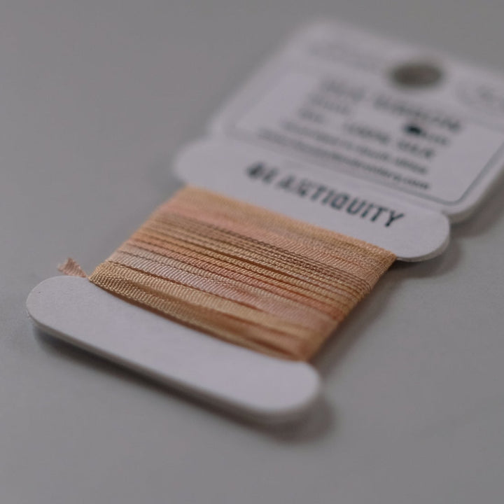 House of Embroidery Silk Ribbon 2mm - 3m card