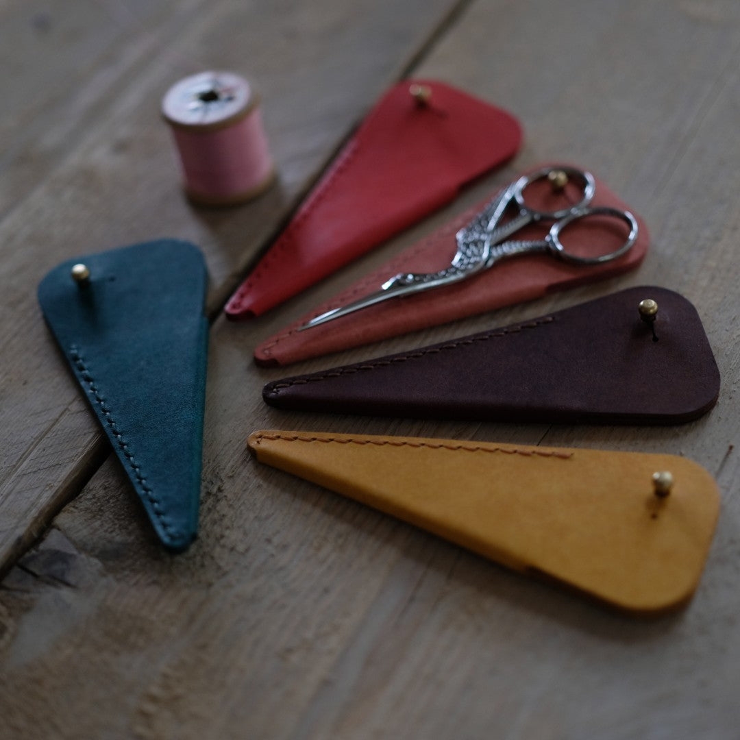 Leather Scissor Case for 4 inch Scissors
