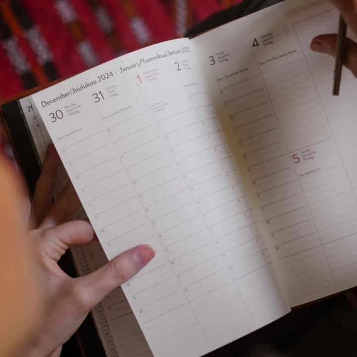 Knitter's Year 2026 Weekly Planner from Laine