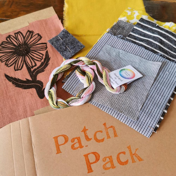 Summer Daisy Patch Pack with Rosanna Morris Print