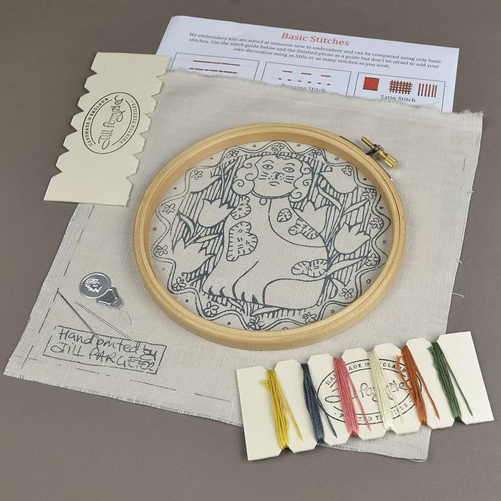 Jill Pargeter Embroidery Kit - Dog