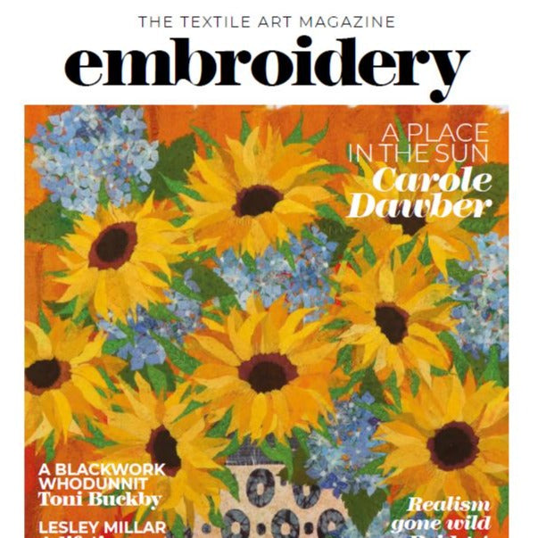 Embroidery Magazine July/August 2023