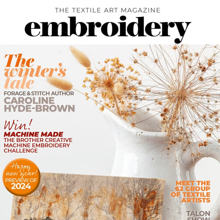 Embroidery Magazine Jan/Feb 2024