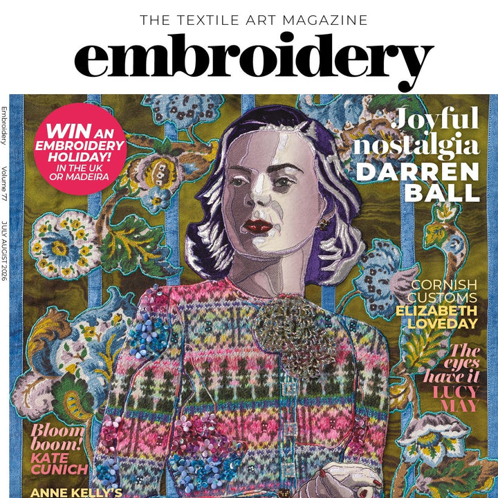 Embroidery Magazine July/August 2026