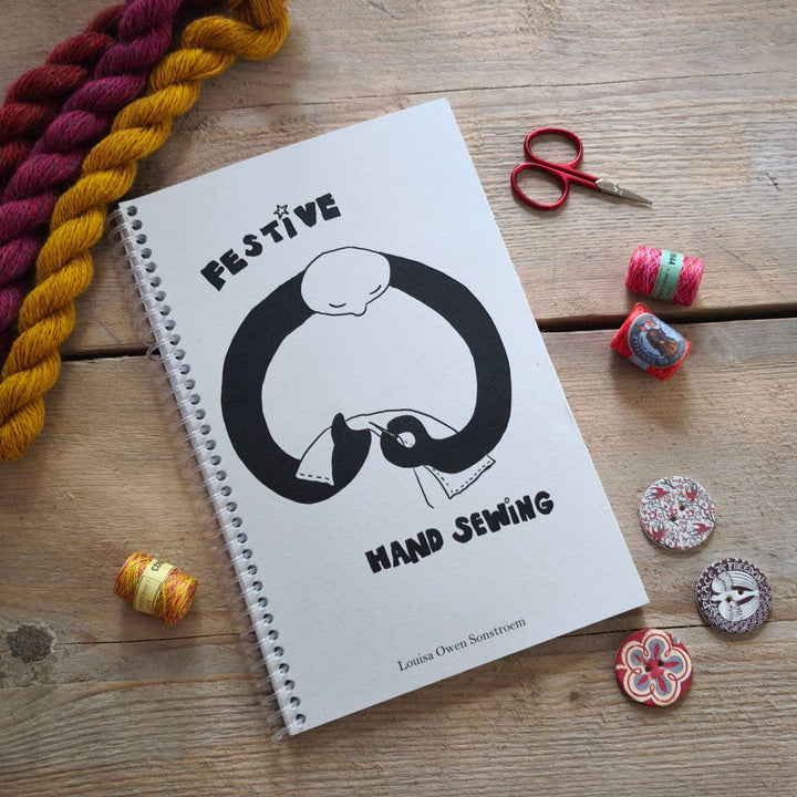 Festive Hand Sewing by Louisa Owen Sonstroem