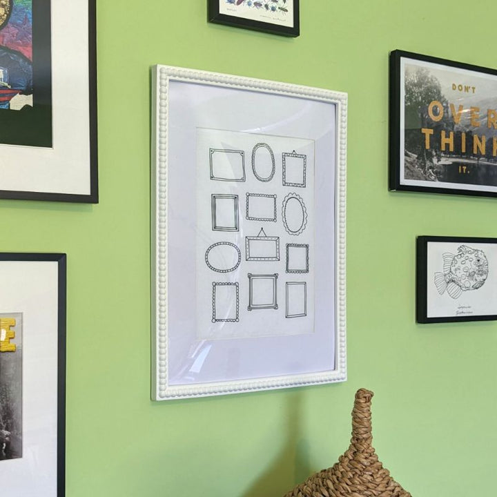 'Frames' Printed Fabric Panel