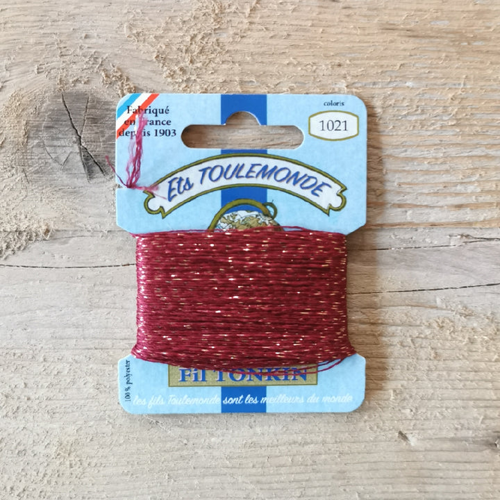 Sajou Tonkin Metallic Embroidery Thread