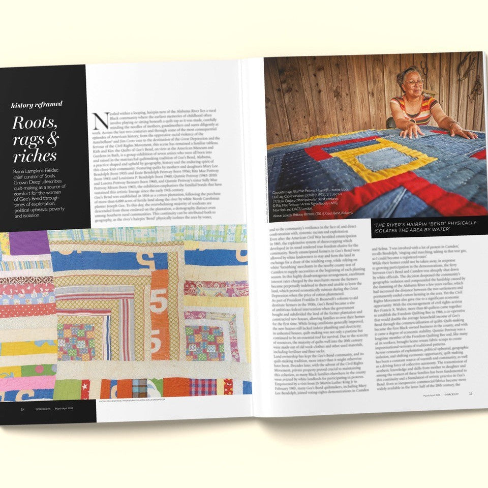 Embroidery Magazine March/April 2026