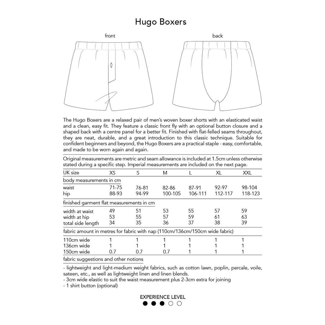 Dhurata Davies Hugo Boxers Pattern