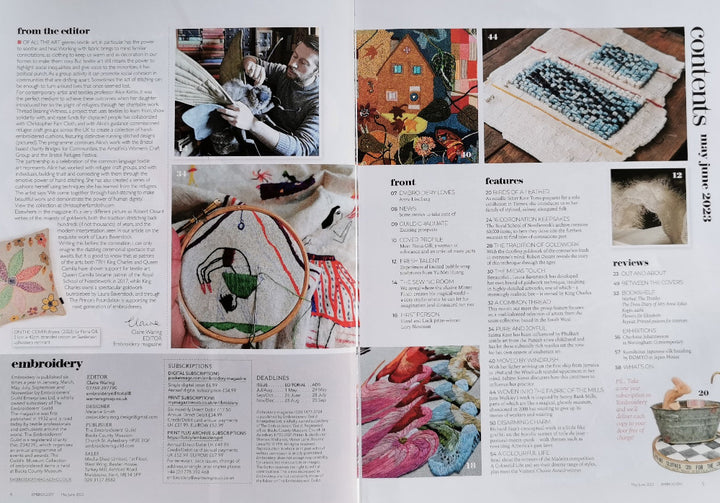 Embroidery Magazine May/June 2023