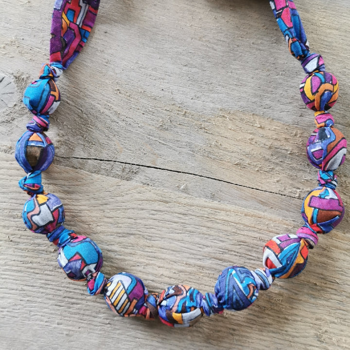 Hippystitch Fabric Necklaces