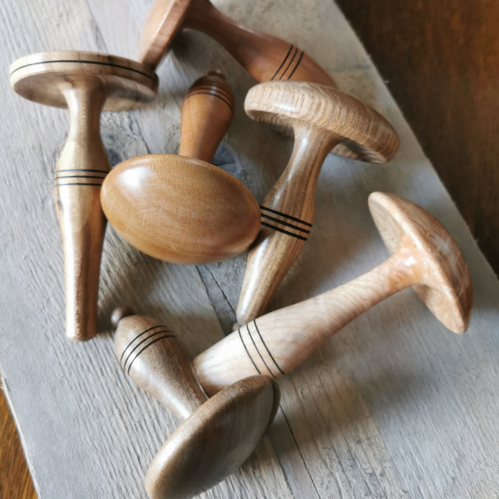 Wooden Darning Mushroom by Richard Gibson