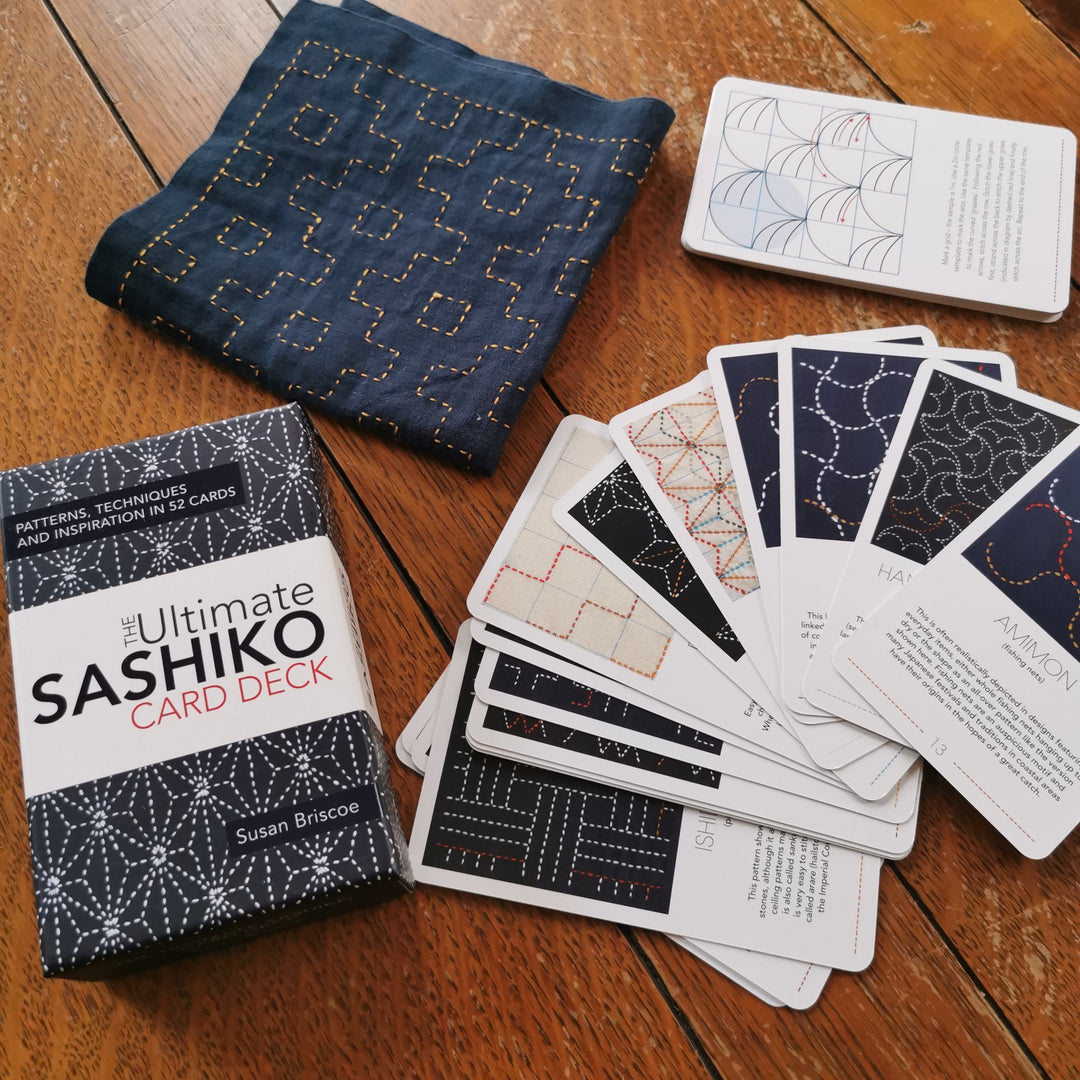 Sashiko Card Deck by Susan Briscoe
