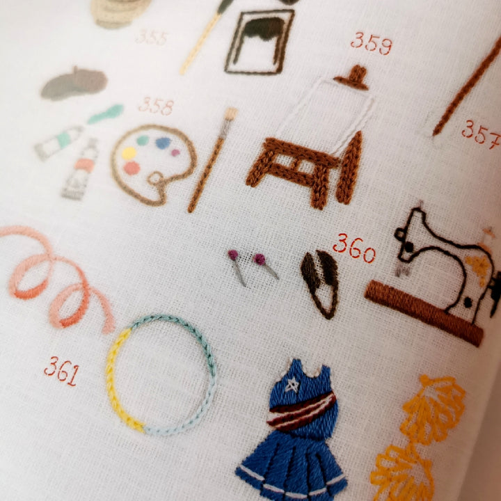 How to Embroider Almost Every Cute Thing by Nihon Vogue