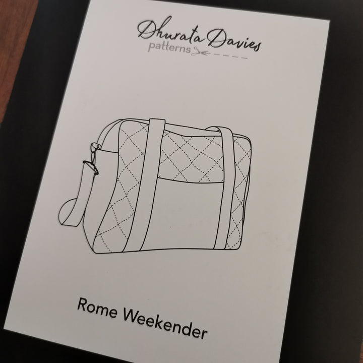 Dhurata Davies - Rome Weekender Bag Pattern