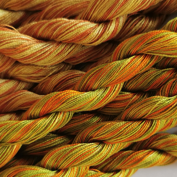 Paint Box Threads Variegated Skeins - Yellows - Perle 12