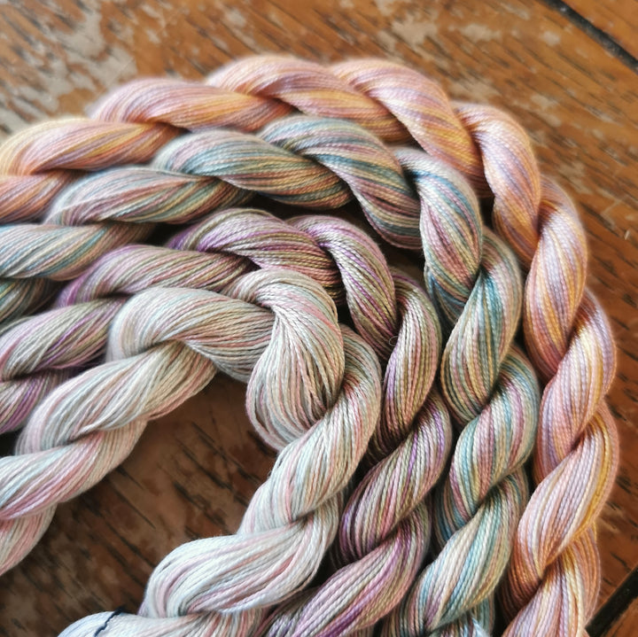 Paint Box Threads Variegated Skeins - Multis Pastel - Perle 12