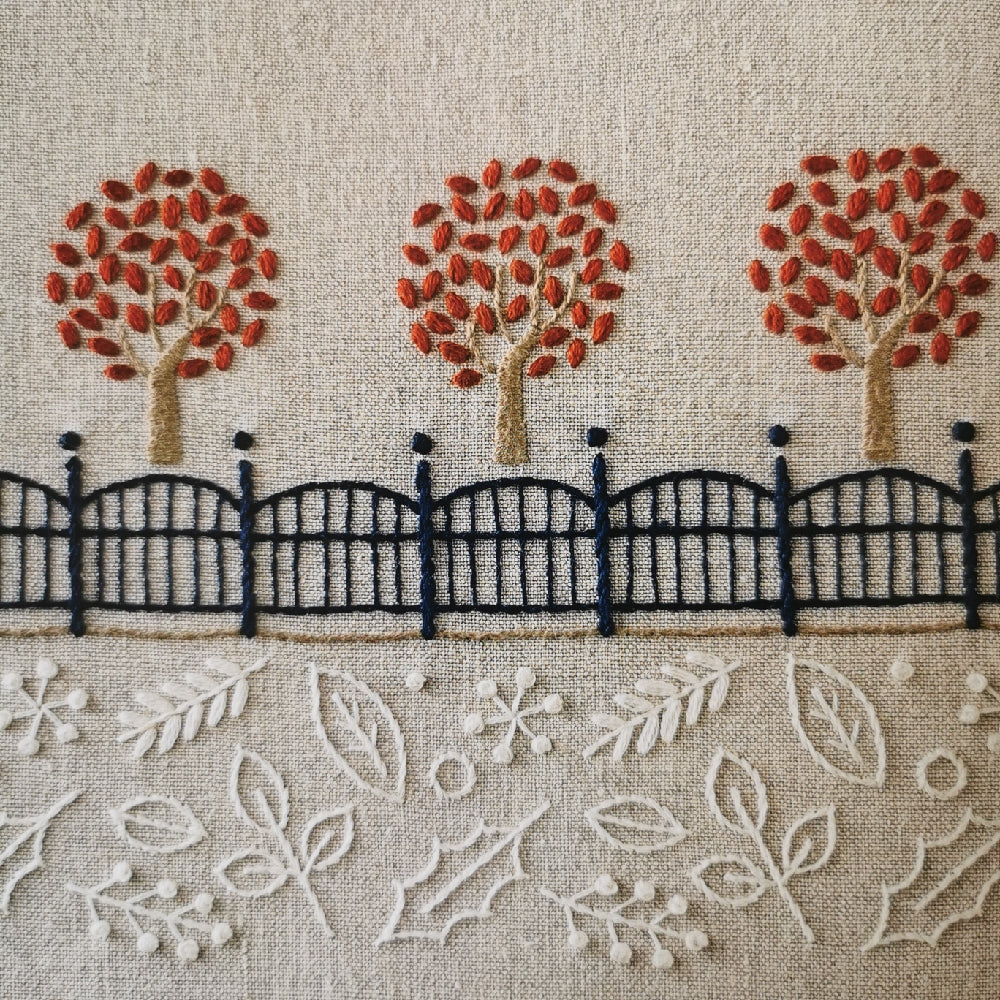 Seamless Embroidery by Yumiko Higuchi