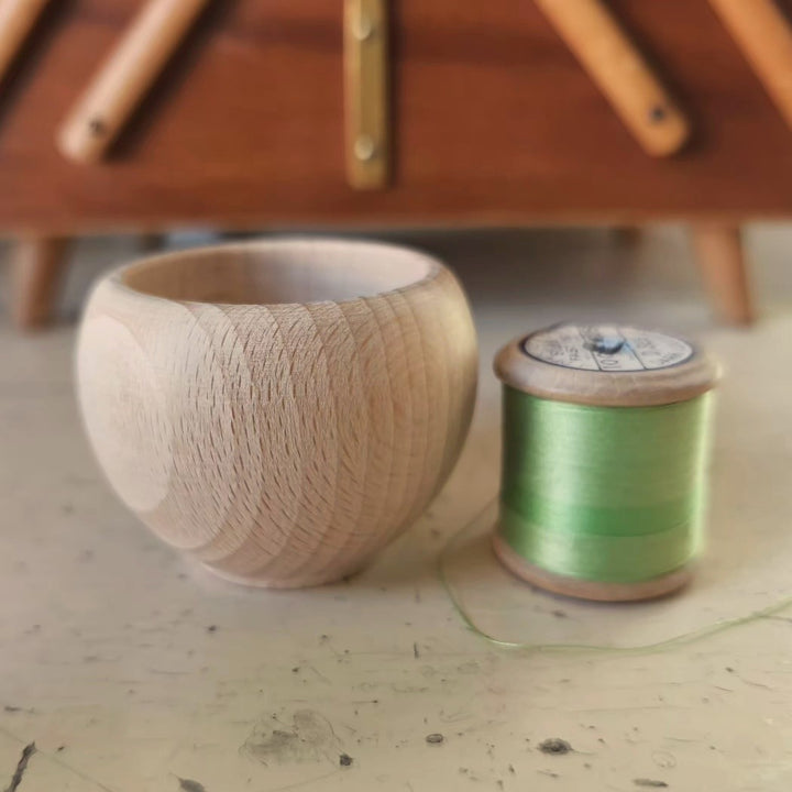 Wooden Pincushion Base