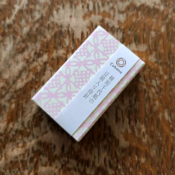 Cohana Sakura 2025  - Sewing Pins in Haibara Chiyogami Mini Box