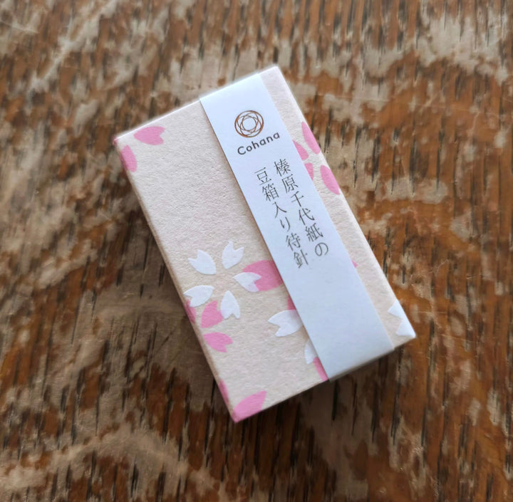 Cohana Sakura 2025  - Sewing Pins in Haibara Chiyogami Mini Box