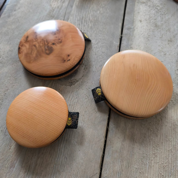 Yew Darning Disc by Richard Gibson