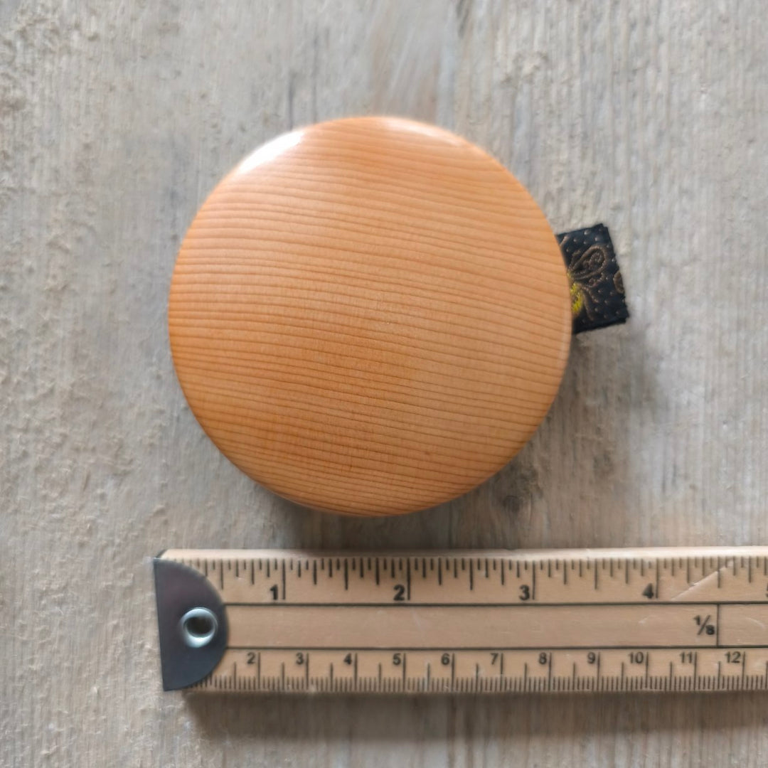 Yew Darning Disc by Richard Gibson