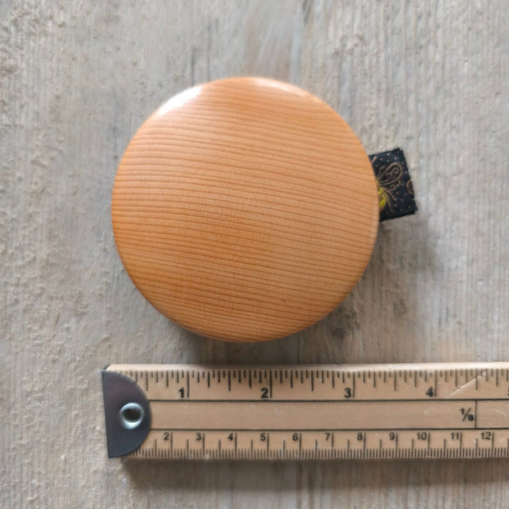 Yew Darning Disc by Richard Gibson