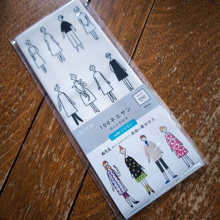Lecien 100 Ladies Cut Fabric Piece