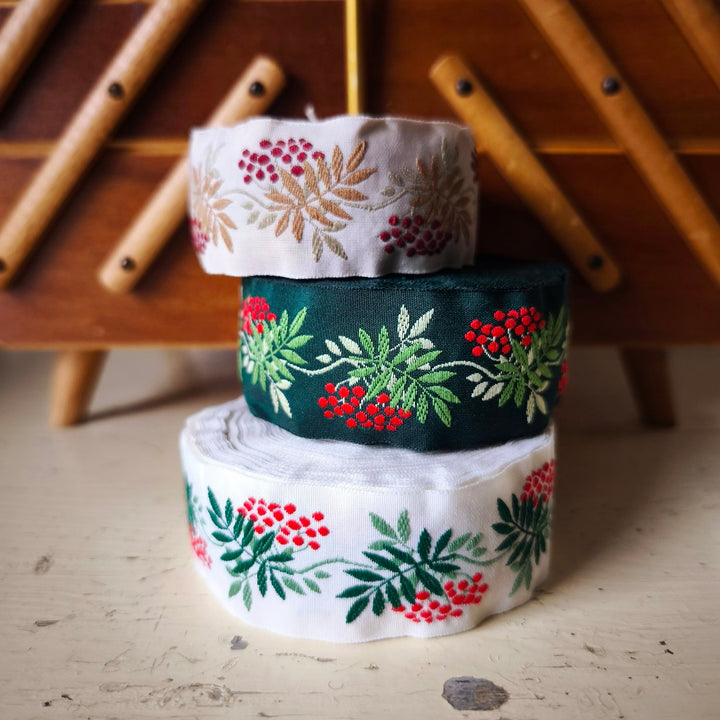 Kafka Rowan Ribbon 32 mm wide - per 50cm length