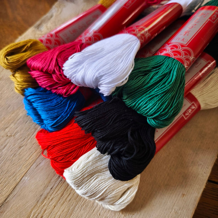 Daruma Yokota Sashiko Thread Thick - 100m skein