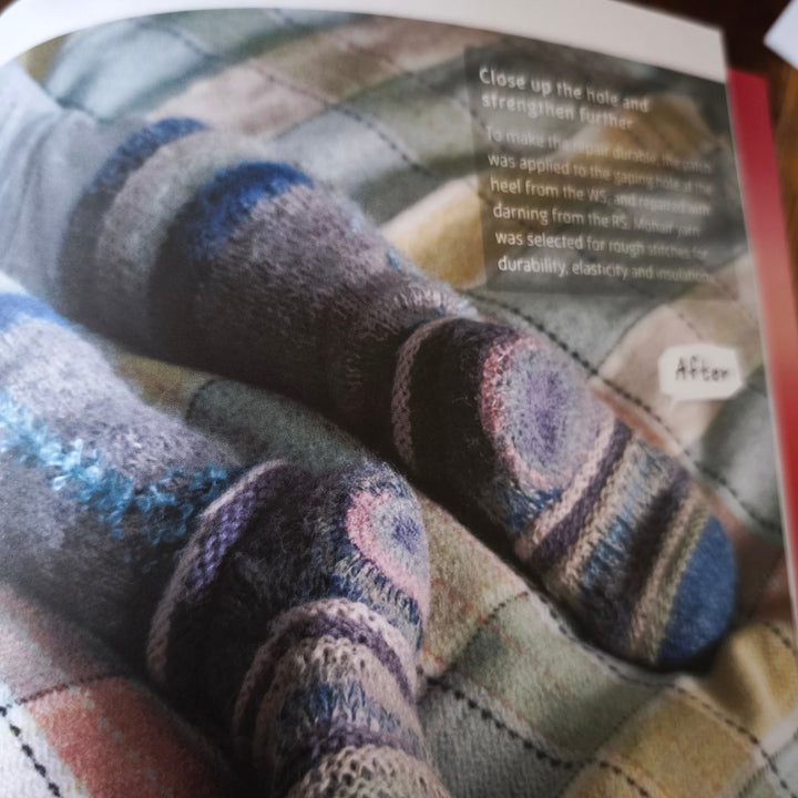 Darning Socks - Innovative Repair Techniques by Hikaru Noguchi