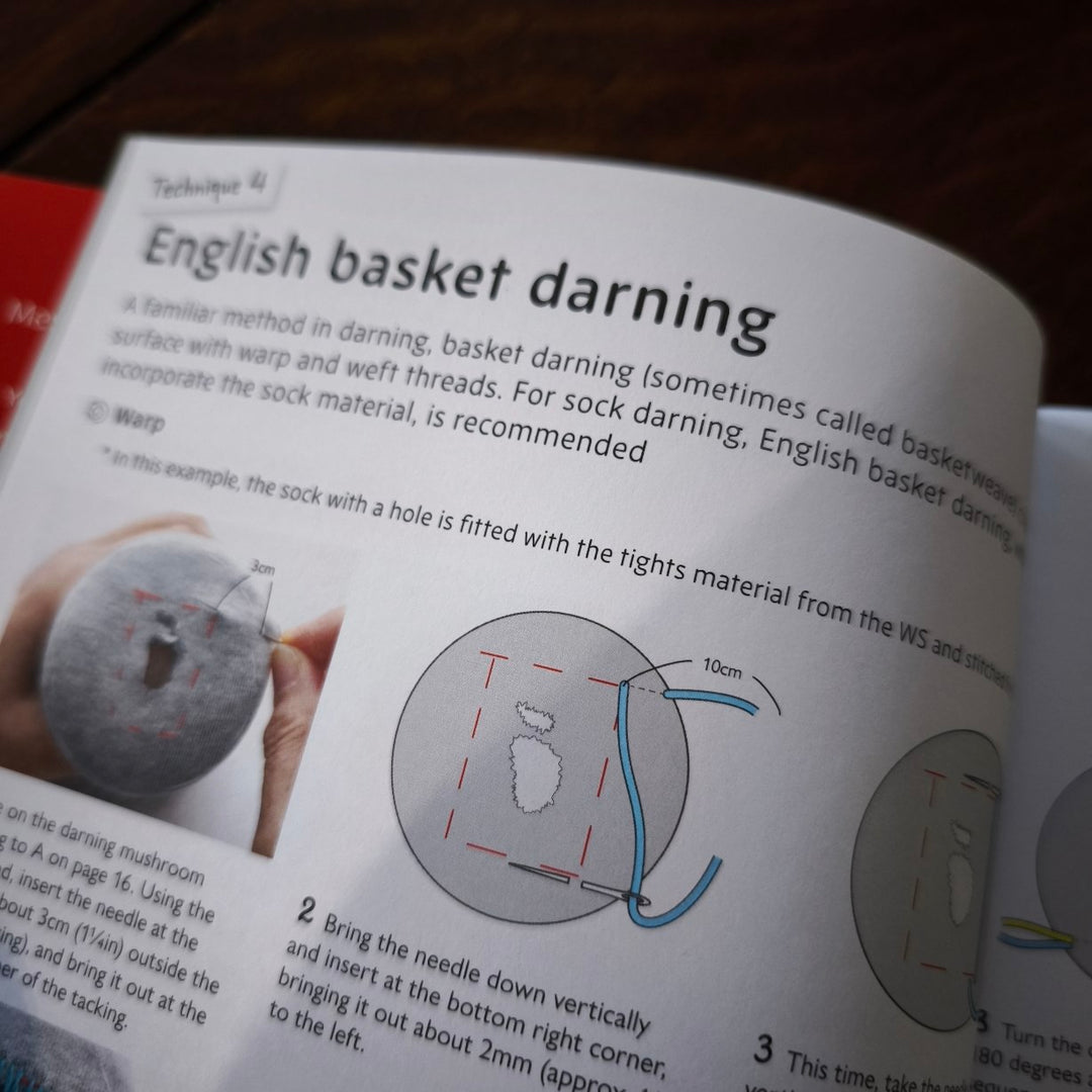 Darning Socks - Innovative Repair Techniques by Hikaru Noguchi