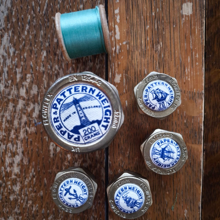 The Industrious Maker - Deluxe Set of 5 Pattern Weights