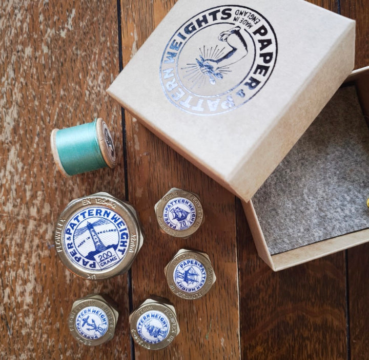 The Industrious Maker - Deluxe Set of 5 Pattern Weights