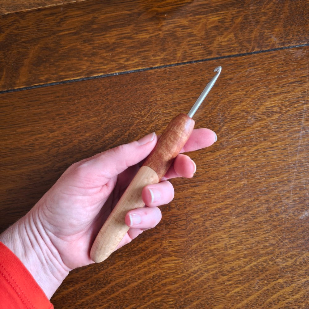 Knitbrooks Handmade Crochet Hook - 3 woods