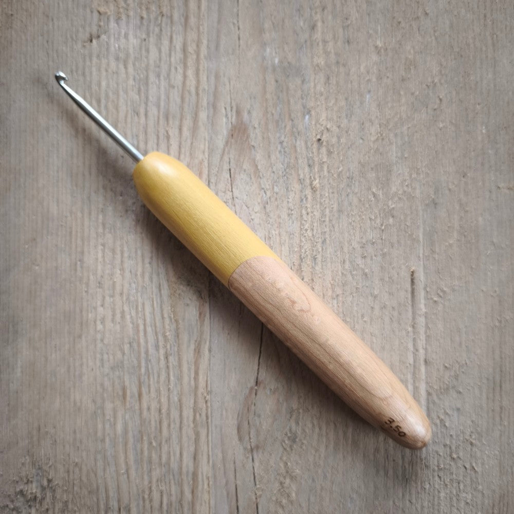 Knitbrooks Handmade Crochet Hook - 2 woods