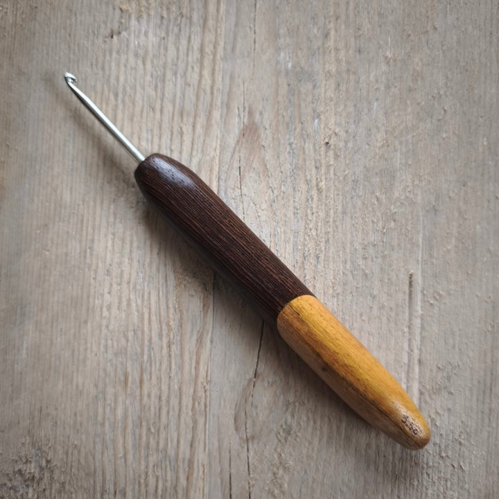 Knitbrooks Handmade Crochet Hook - 2 woods