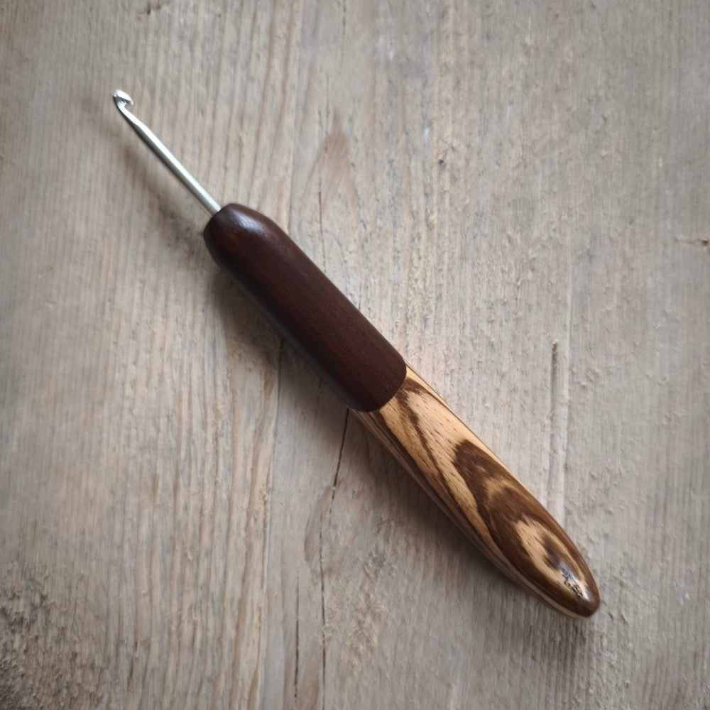 Knitbrooks Handmade Crochet Hook - 2 woods